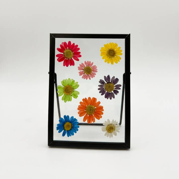 Sunnie Lane - Wholesale Desk/Tabletop Sign - Real Pressed Flower Frame - Beautiful Flower Art24