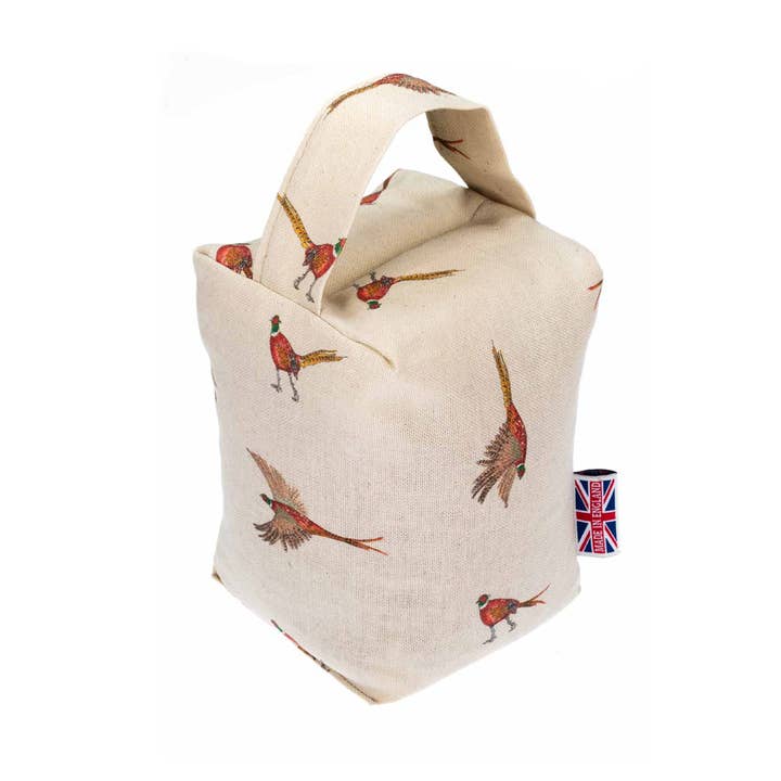 Door Stop Country Pheasant for wholesale by The Wheat Bag Company