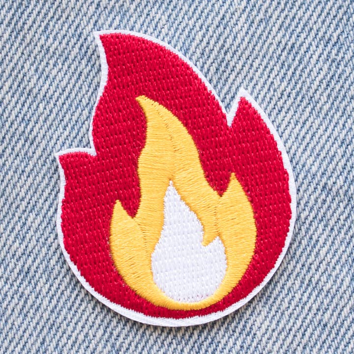 Multi Flame Patch for wholesale on Faire0