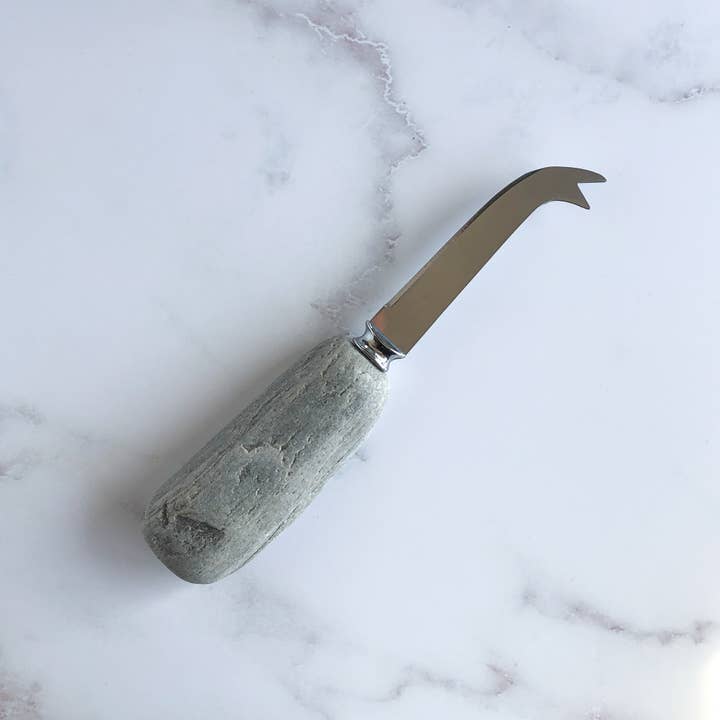 Funky Rock Designs - Wholesale Cheese Spreader - Stone Cheese Knife1