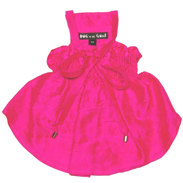 Dog in the Closet – wholesale Klänning - Hund – Tiffany heta rosa siden hund klänning