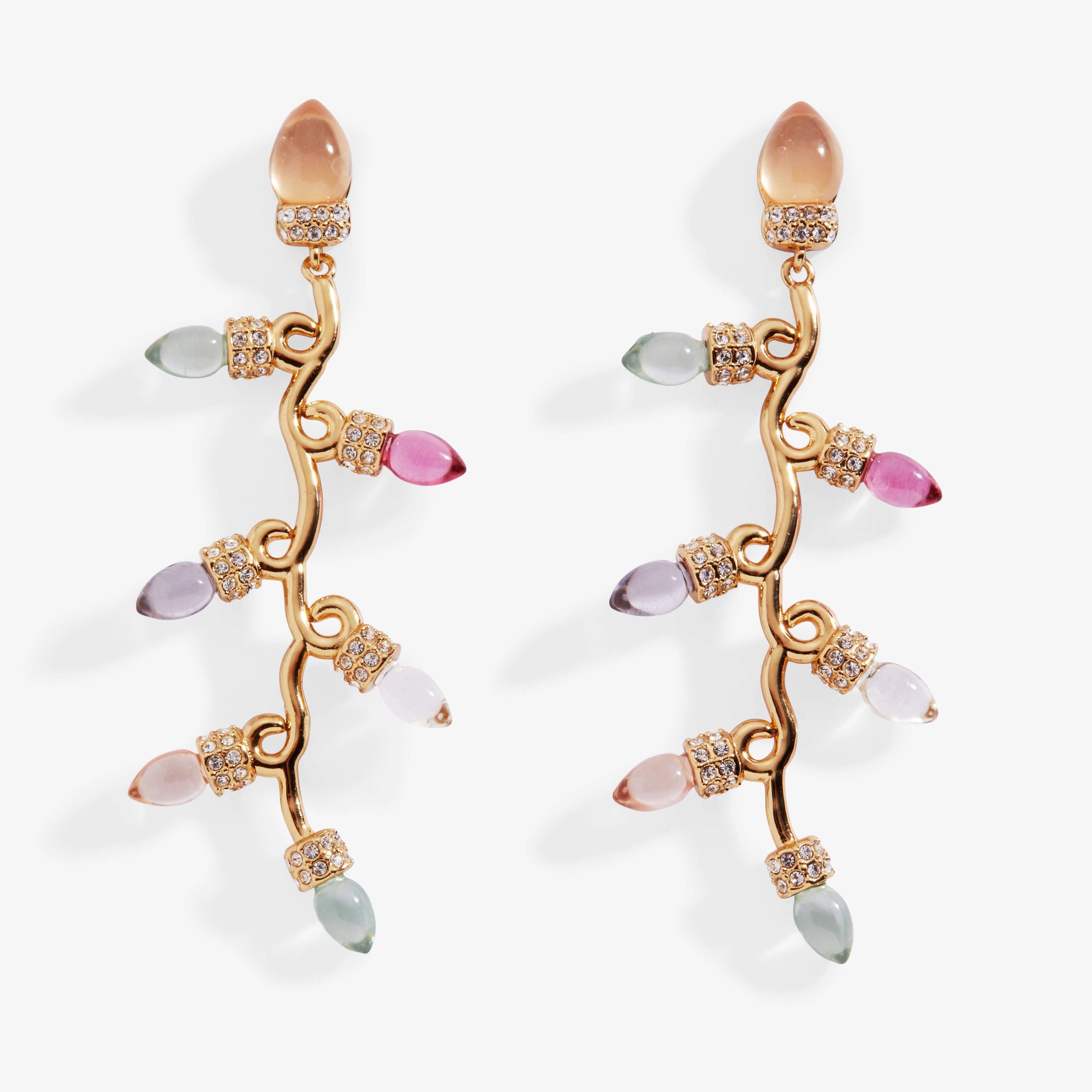 Alex and Ani - Wholesale Dangle Earrings - Christmas Muted Light Bulb Earrings0