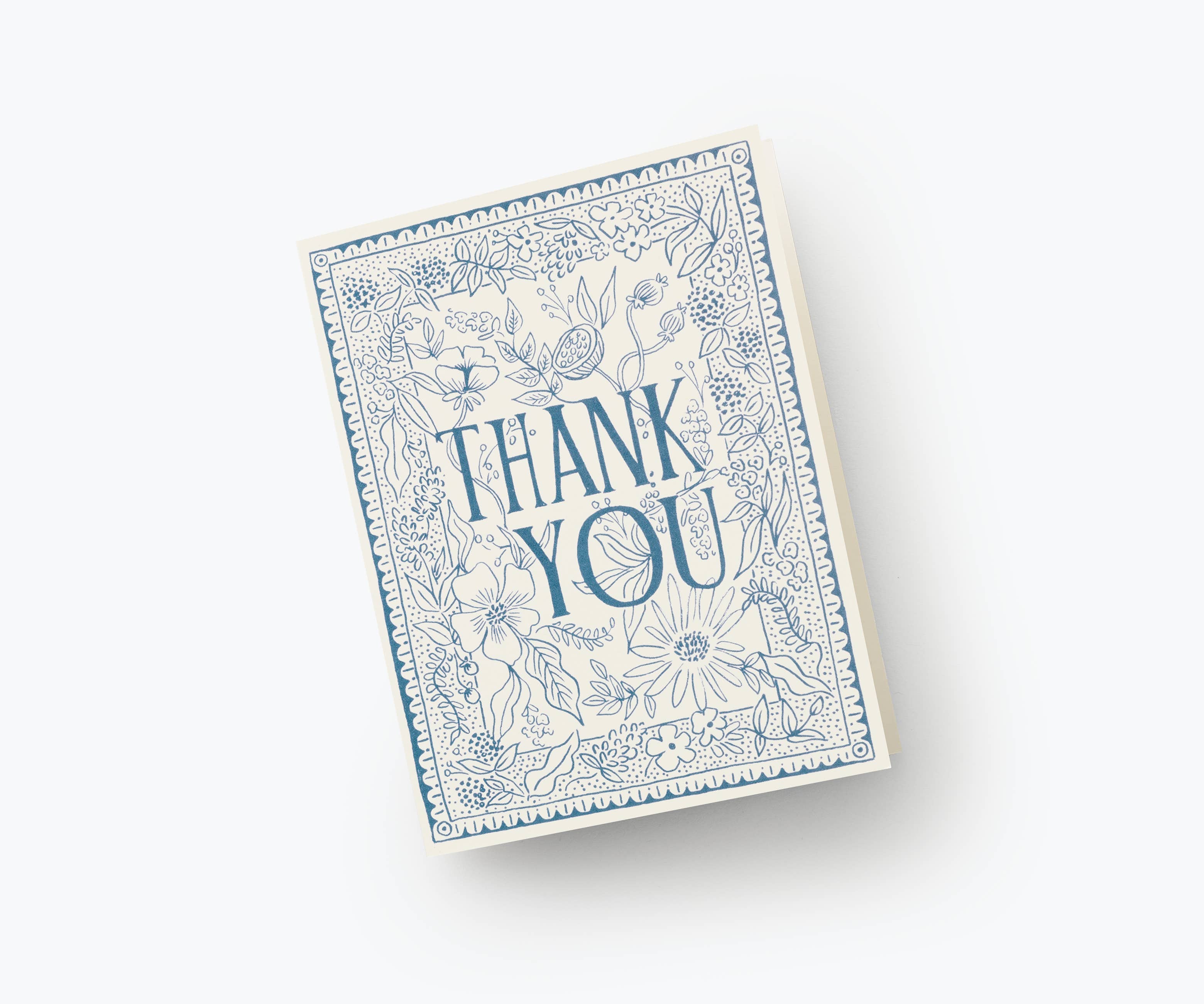 Rifle Paper Co. - Wholesale Thank You Card - Delft Thank You Card1