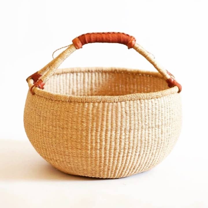 Jungle Direct - Wholesale Basket - Natural Round basket