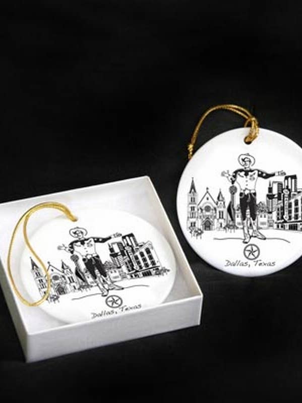Adorno de Dallas para venta al por mayor de The Dish