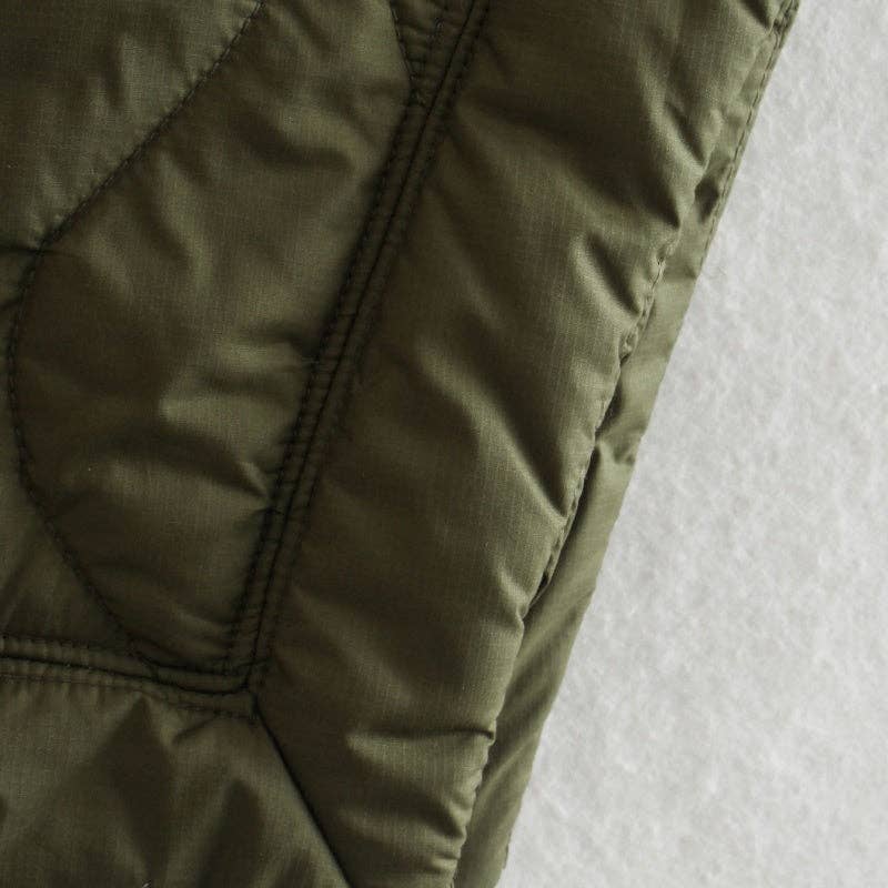 GREEN Cape Style Zip Up Coat for wholesale on Faire6