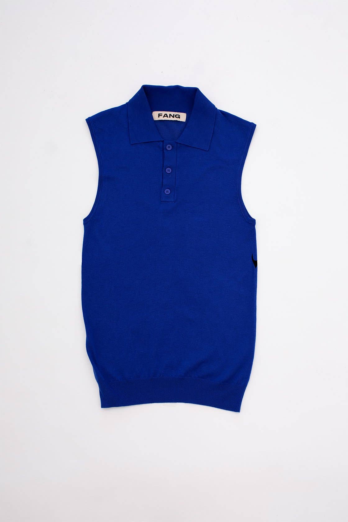Blue Polo Knit Tank for wholesale on Faire6