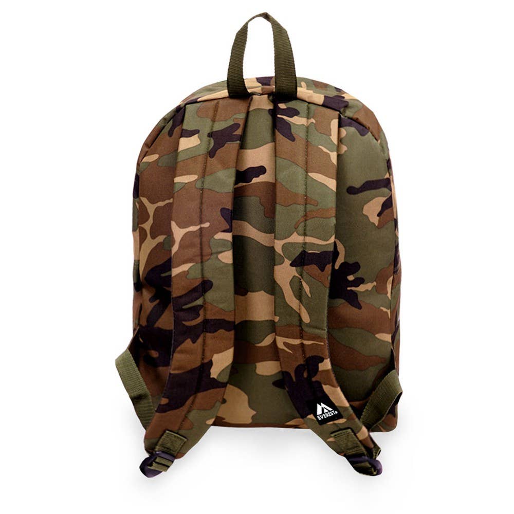 CAMOUFLAGE Classic Camo Backpack for wholesale on Faire4
