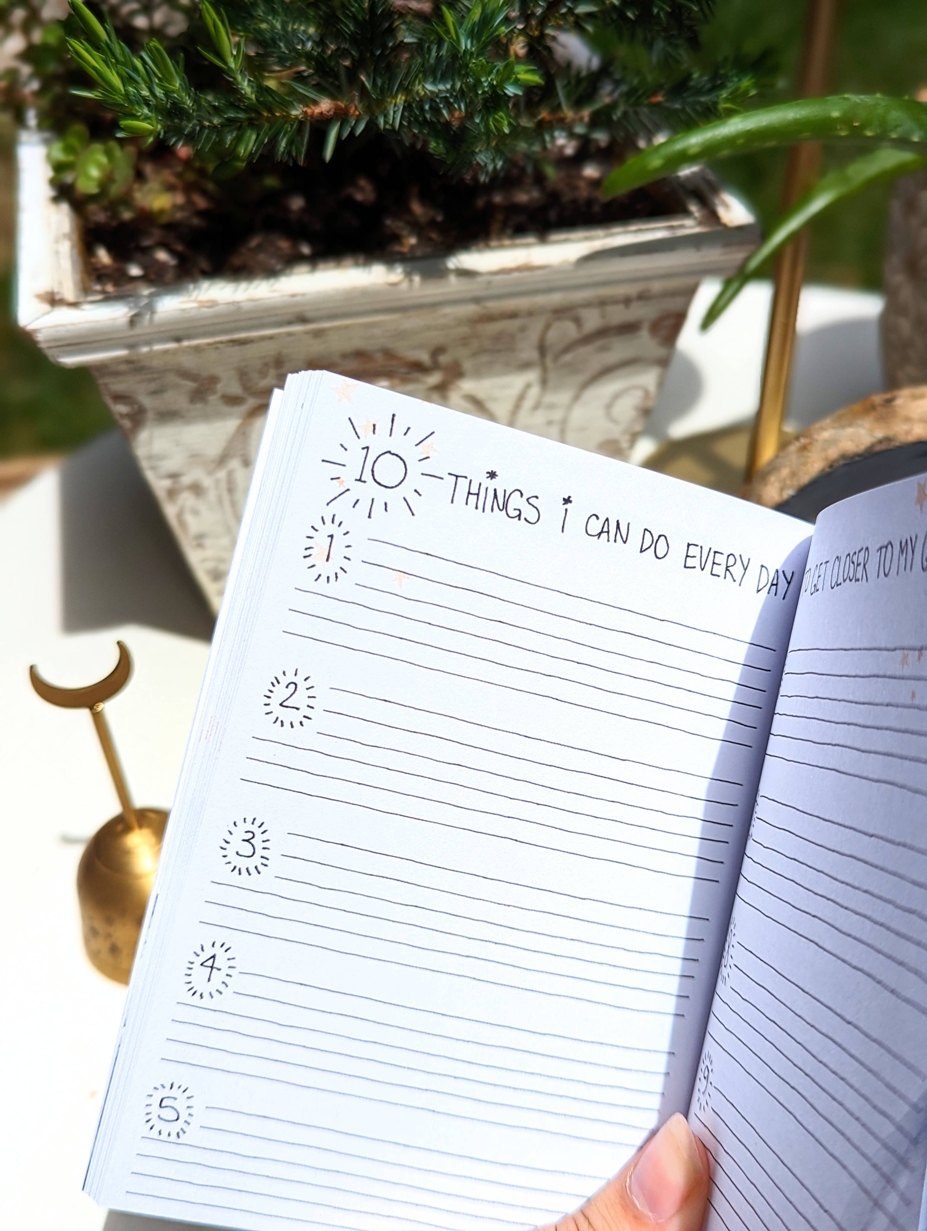 Goddess Provisions - Wholesale Body, Mind & Spirit Book - Manifest Workbook by DreamyMoons5