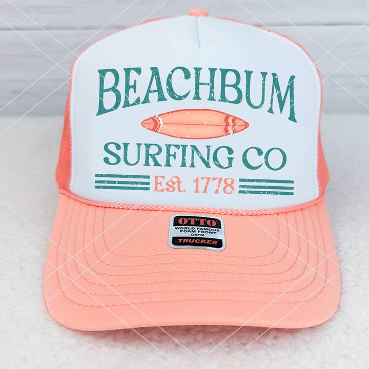 Beach Bum Surfing Company for wholesale by Pressure and Grace