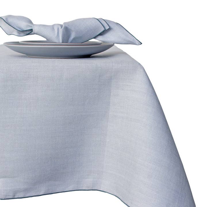 Giardino Segreto - Wholesale Tablecloth - 100% linen tablecloth CORDONCINO4