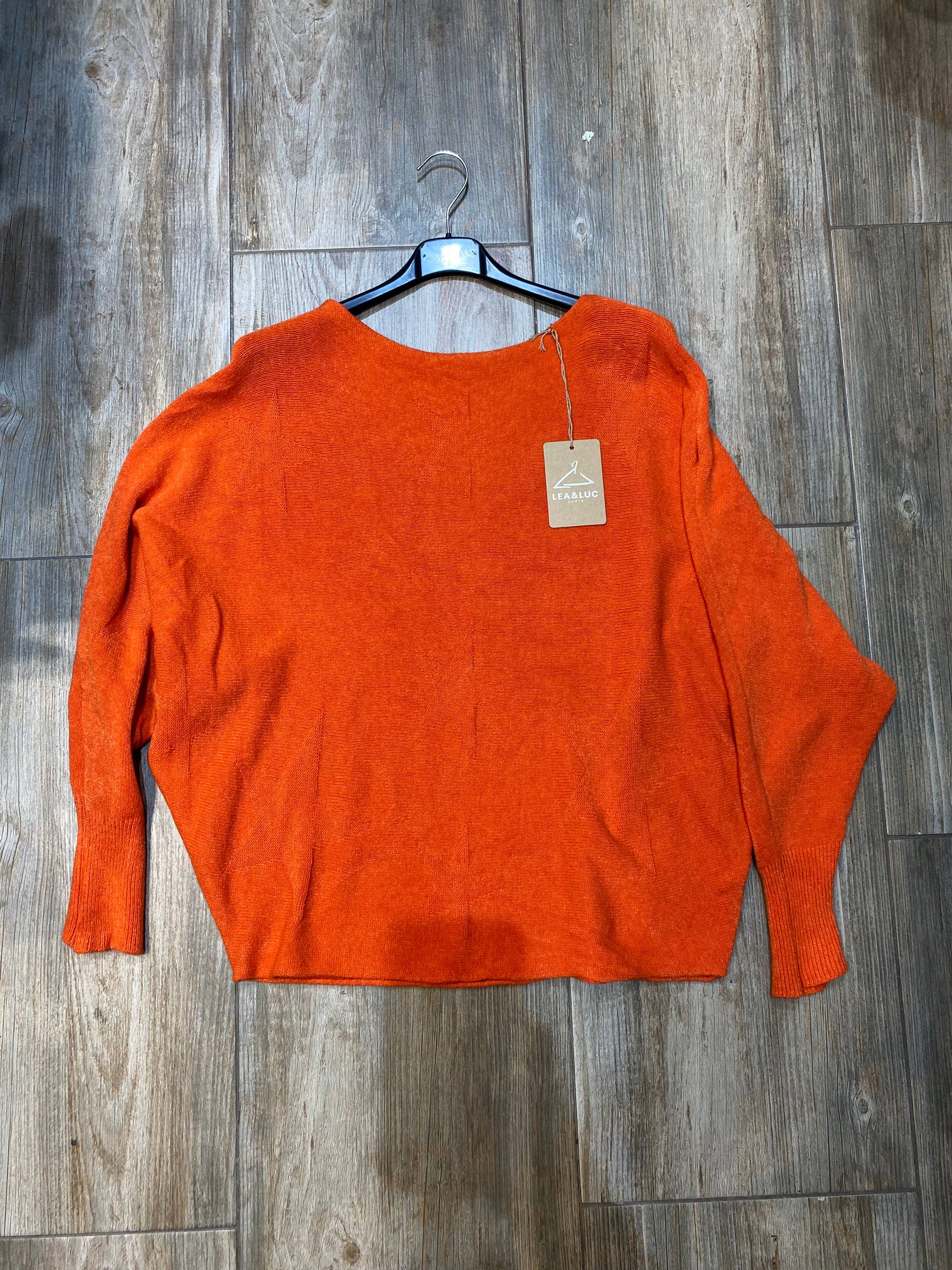 LÉA & LUC - Wholesale Knit Sweater - Women's - Star sweater REF. 009819