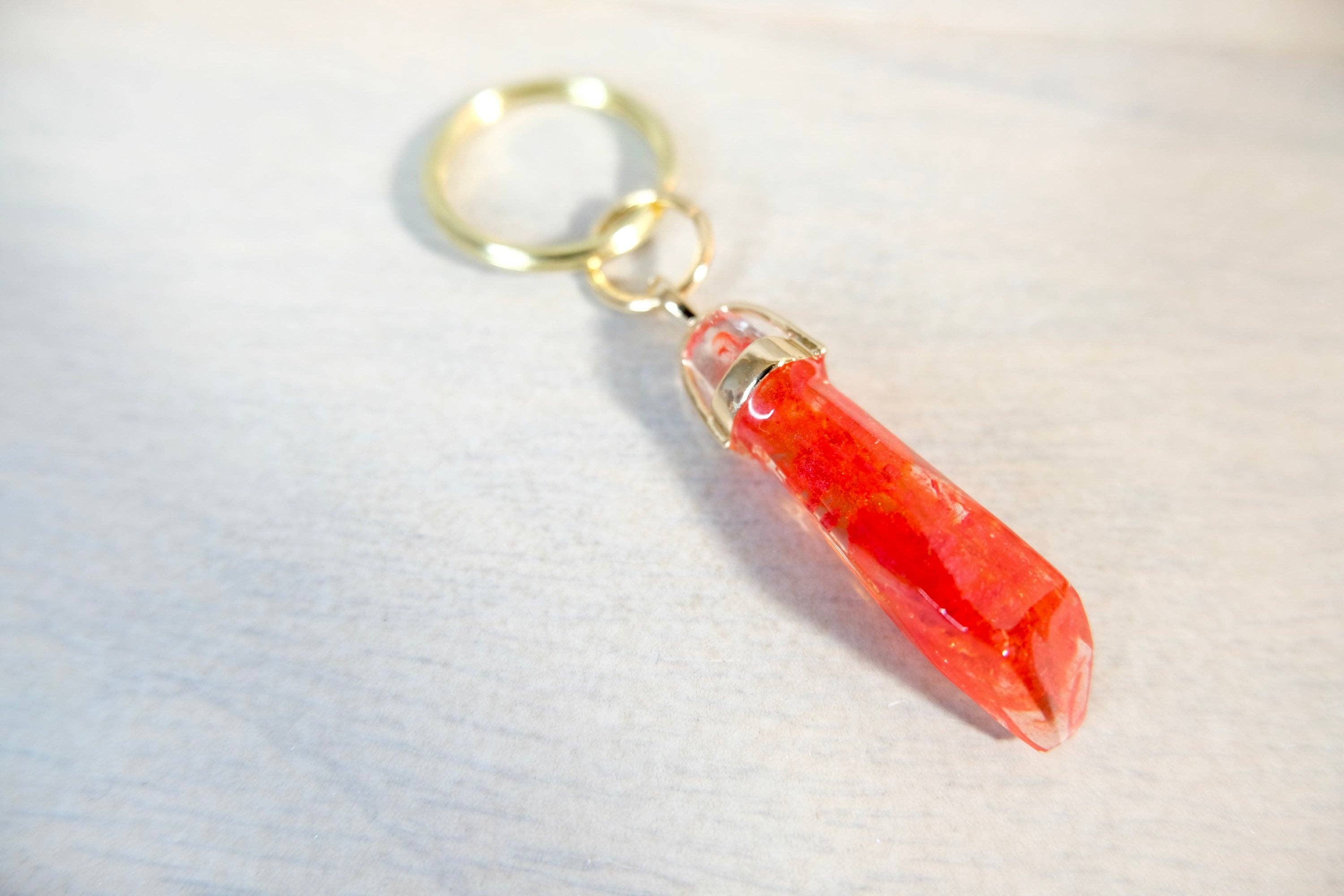 BlueButterflyBazaar – wholesale Keychain – Unisex – Red Kylo Ren Knights of Ren Kyber Crystal keychain Star Wars, unique gift, collectable.1