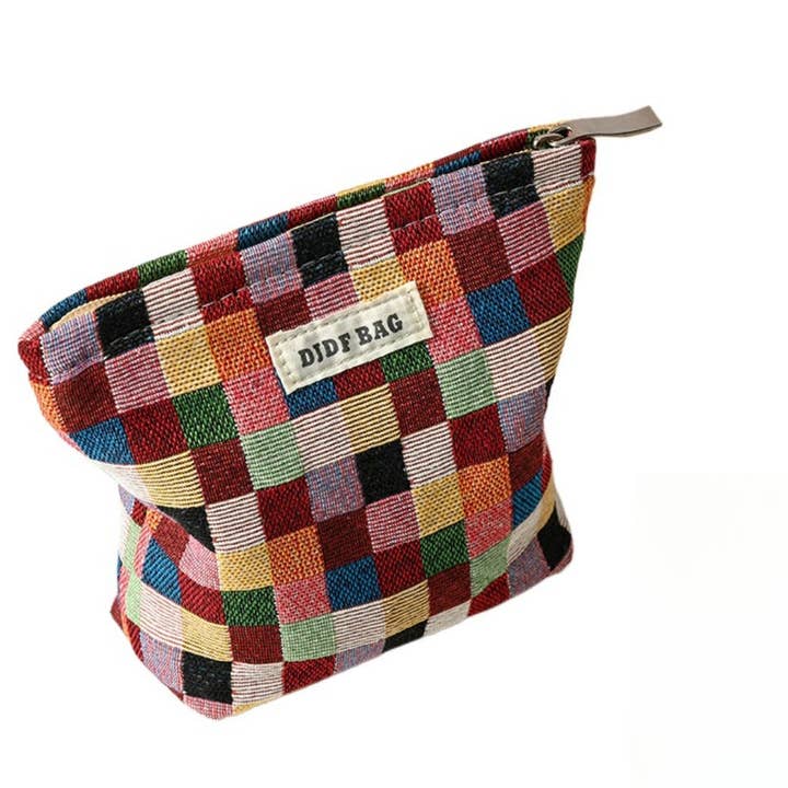 Funkyrel® Atzbranding Limited - Wholesale Clutch Bag - Women's - Cosbai - Vintage Colorful Patchwork Clutch Bag With Zipper7