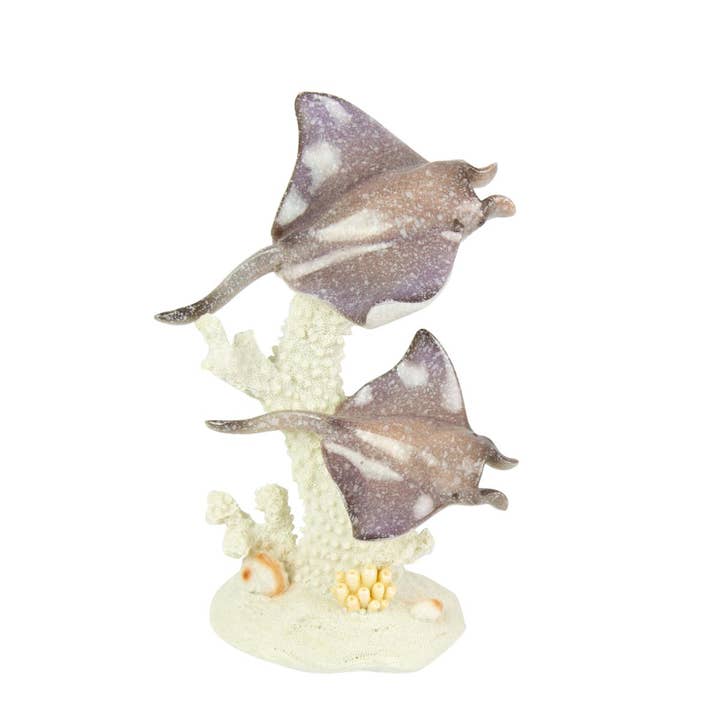 Coral and Rays, purple, 18cm for wholesale by Nauticalia