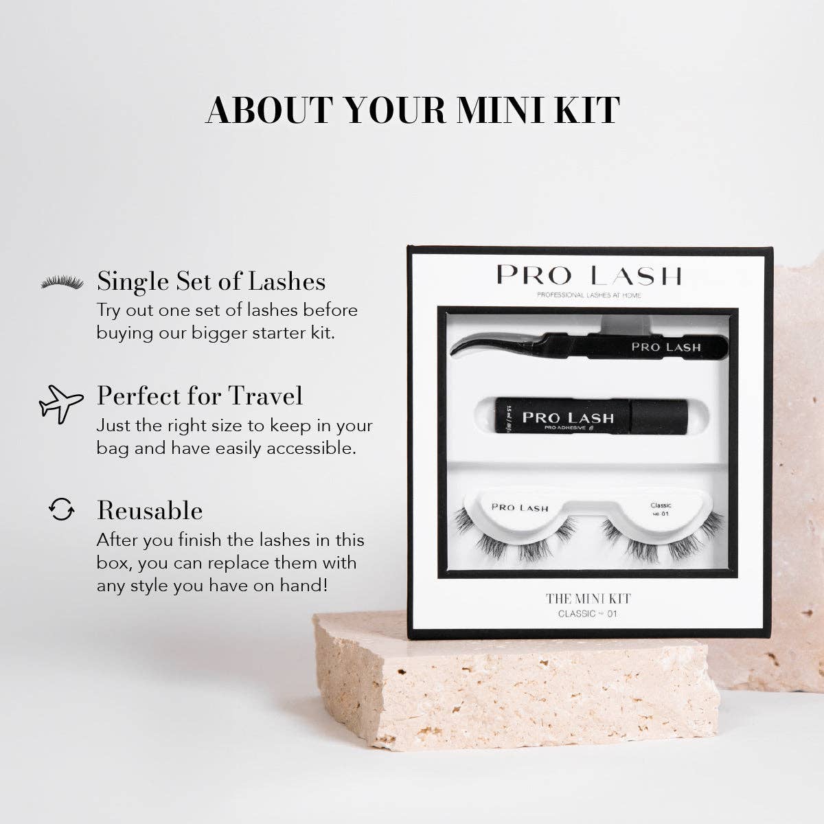 Pro Lash - Wholesale False/Fake Eyelashes - Mini Kit13