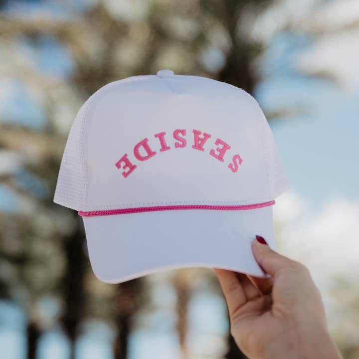 Katydid - Wholesale Trucker Hat - Women's - SEASIDE Upside Down Trucker Cap with Rope