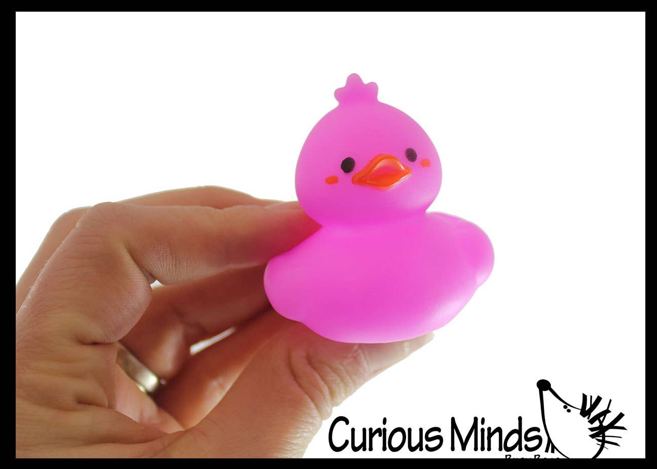 Curious Minds Toys - Wholesale Bath Toy - Baby - 1 Cute Kawaii 2" Rubber Ducks - Rubber Duckies Baby Duckling2