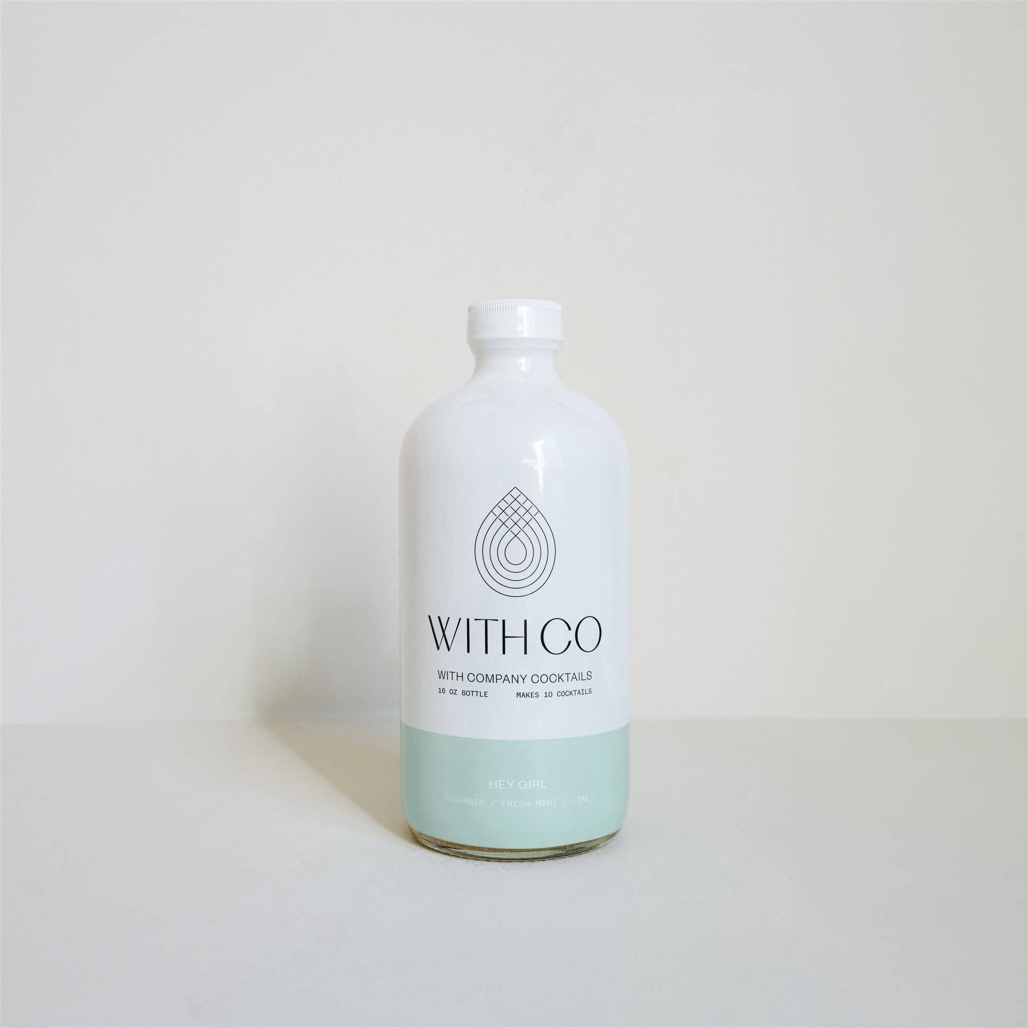 WithCo Cocktails - Wholesale Cocktail Mix/Syrup - Hey Girl Mix (Cucumber, Mint, Lime)9