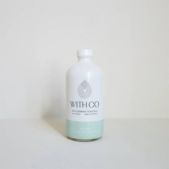 WithCo Cocktails - Wholesale Cocktail Mix/Syrup - Hey Girl Mix (Cucumber, Mint, Lime)9
