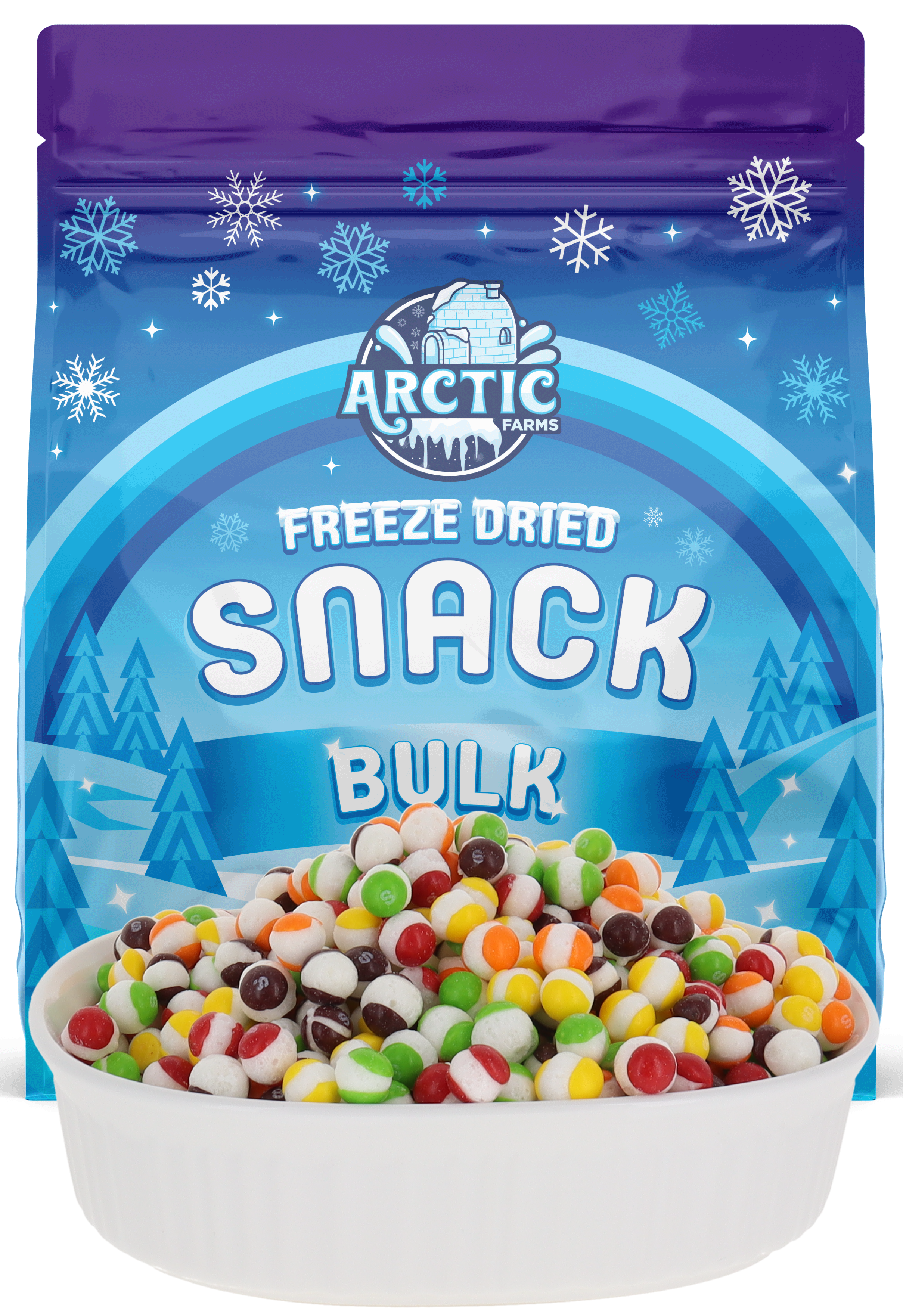 Arctic Farms - Wholesale Hard Candy - 3lb. Frittles Freeze-Dried Hard Halloween Candy in Bulk5