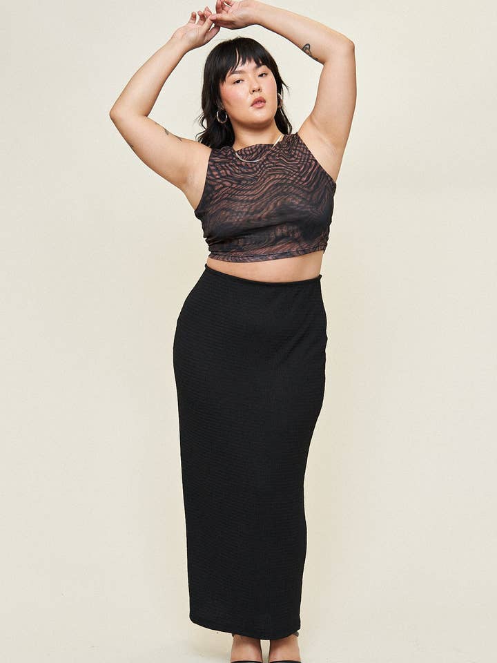 Jupe Maxi Alex pour la vente par What Lo Wants