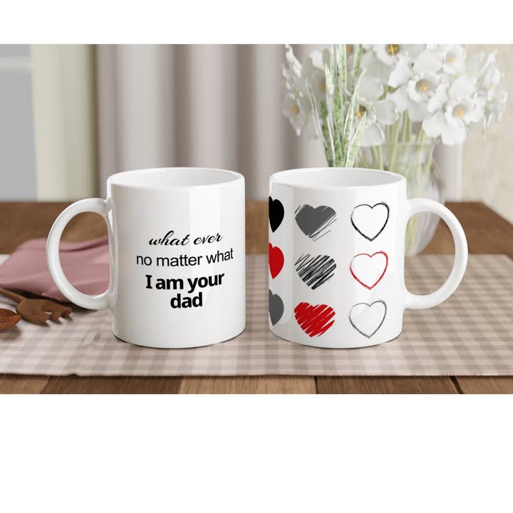 I Am Your Dad White 11oz Ceramic Mug for wholesale by Picatshirt