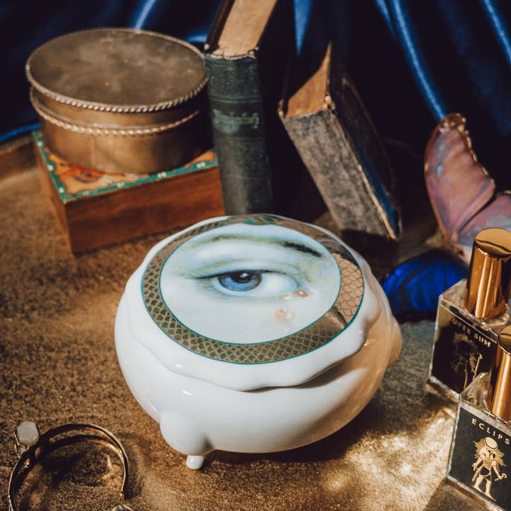 Spitfire Girl - Wholesale Jewelry Box/Organizer - The Lovers Eye Ceramic Box4
