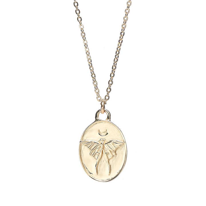 DUSK TO DAWN LUNA MOTH for wholesale by Talon Jewelry