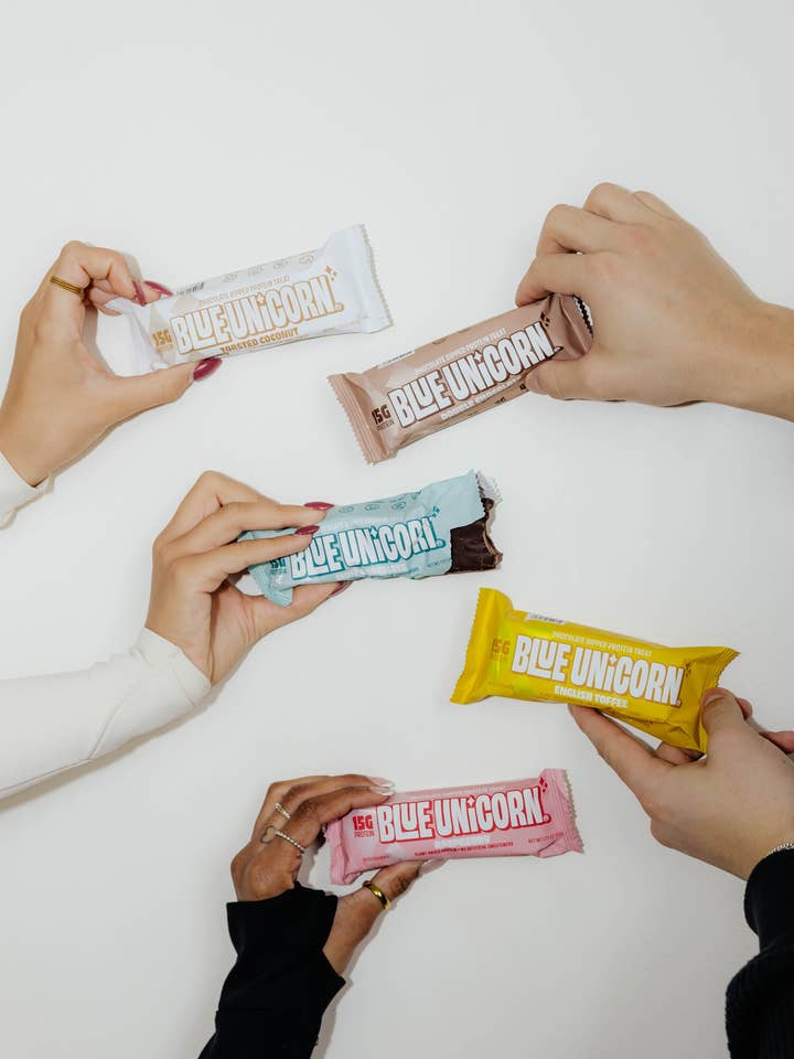 Blue Unicorn Protein Bar Carton – 12 Bars (Wholesale) for wholesale by Blue Unicorn