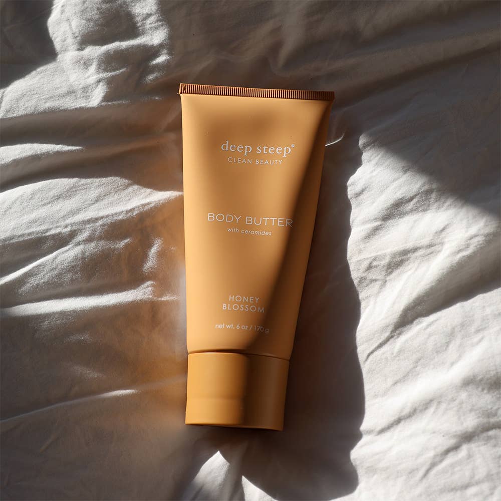 Deep Steep Clean Beauty - Wholesale Body Balm/Butter - Body Butter - Honey Blossom 6oz1