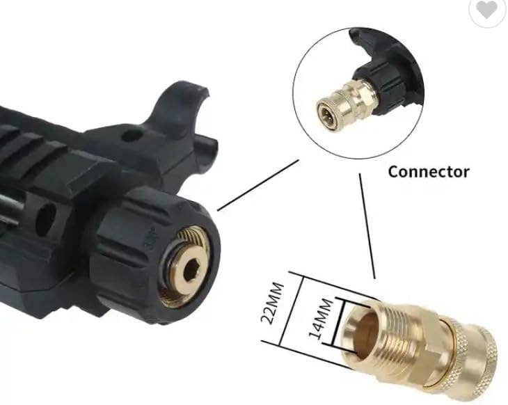 The Wine Savant /  Khen Glassware - Wholesale Spray Bottle - AR Pressure Washer Gun Tool, Car Cleaning Unique Mechanism2