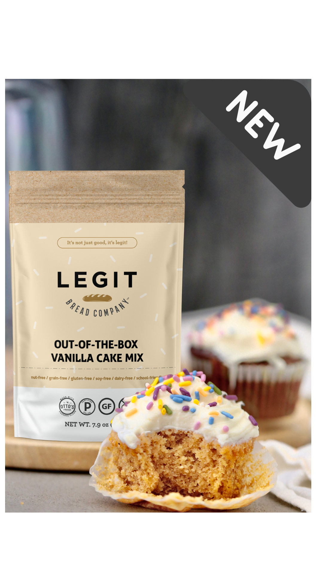 Legit Bread Company - Wholesale Cake Mix - Out-Of-The-Box Vanilla Cake Mix1