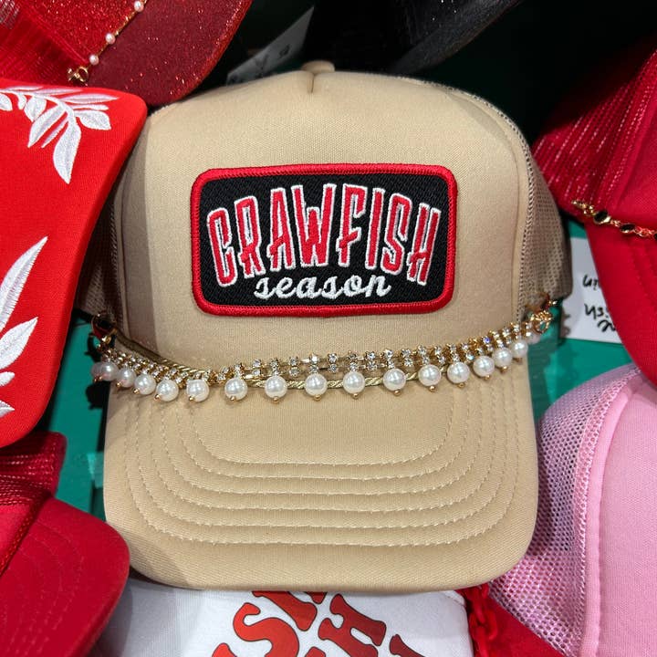 Krebsesæson Patch Hat | Kog Trucker | Krebs Caps for engroshandel hos Vibes Hat Company