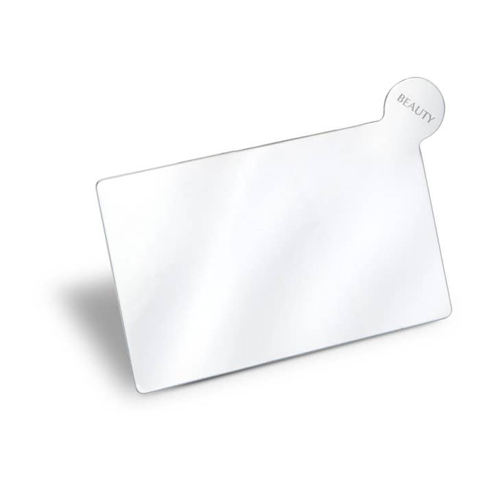 ROEMER WELLNESS - Wholesale Compact Mirror - Stainless steel pocket mirror, in case (rose)8