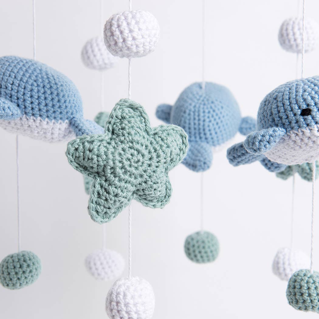 Wool Couture Company - Vendita all'ingrosso Kit per lavoretti fai da te - Kit all'uncinetto per bambini Whale & Starfish3