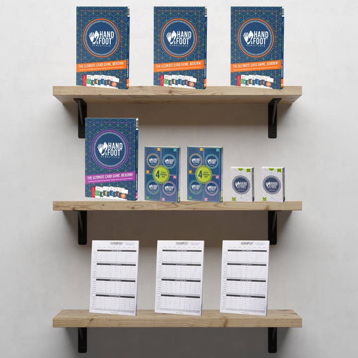 Hand & Foot Remastered Retail Starter Pack for wholesale by Gray Dog Games