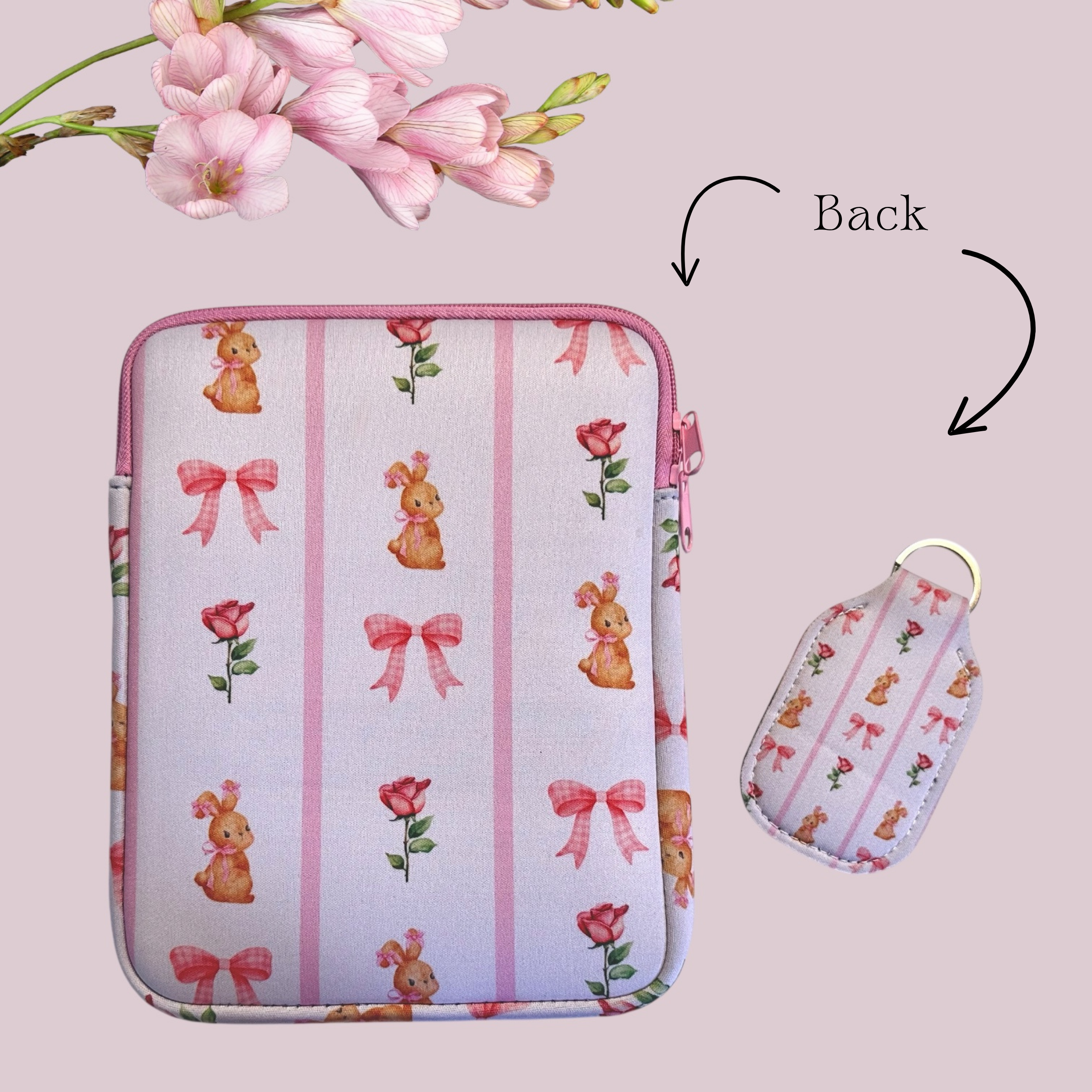 the cute cloud - Wholesale Book Cover - Book/Kindle/Kobo/E-reader Sleeve Pink Coquette Neoprene4