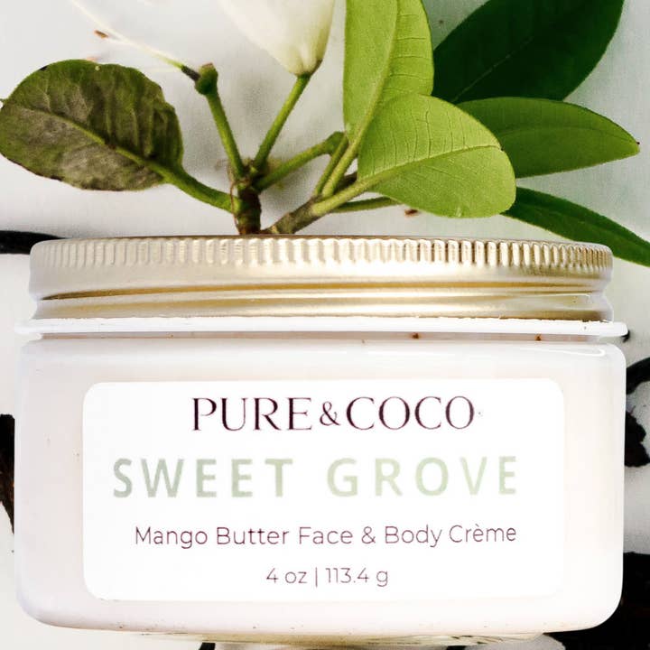 Mother's Day Hydrating | Anti-Aging Face & Body Crème Gift for wholesale by Pure & Coco | Organic Coconut Oil Face & Body Skincare