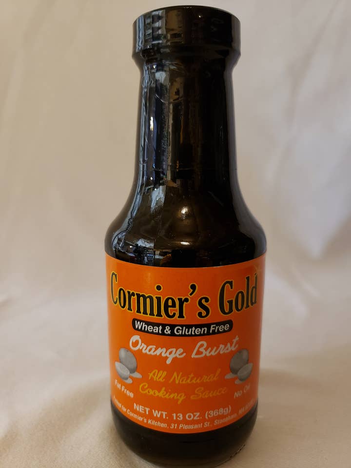 Orange Burst All Natural Cooking Sauce for wholesale by Cormier's Gold Sauces