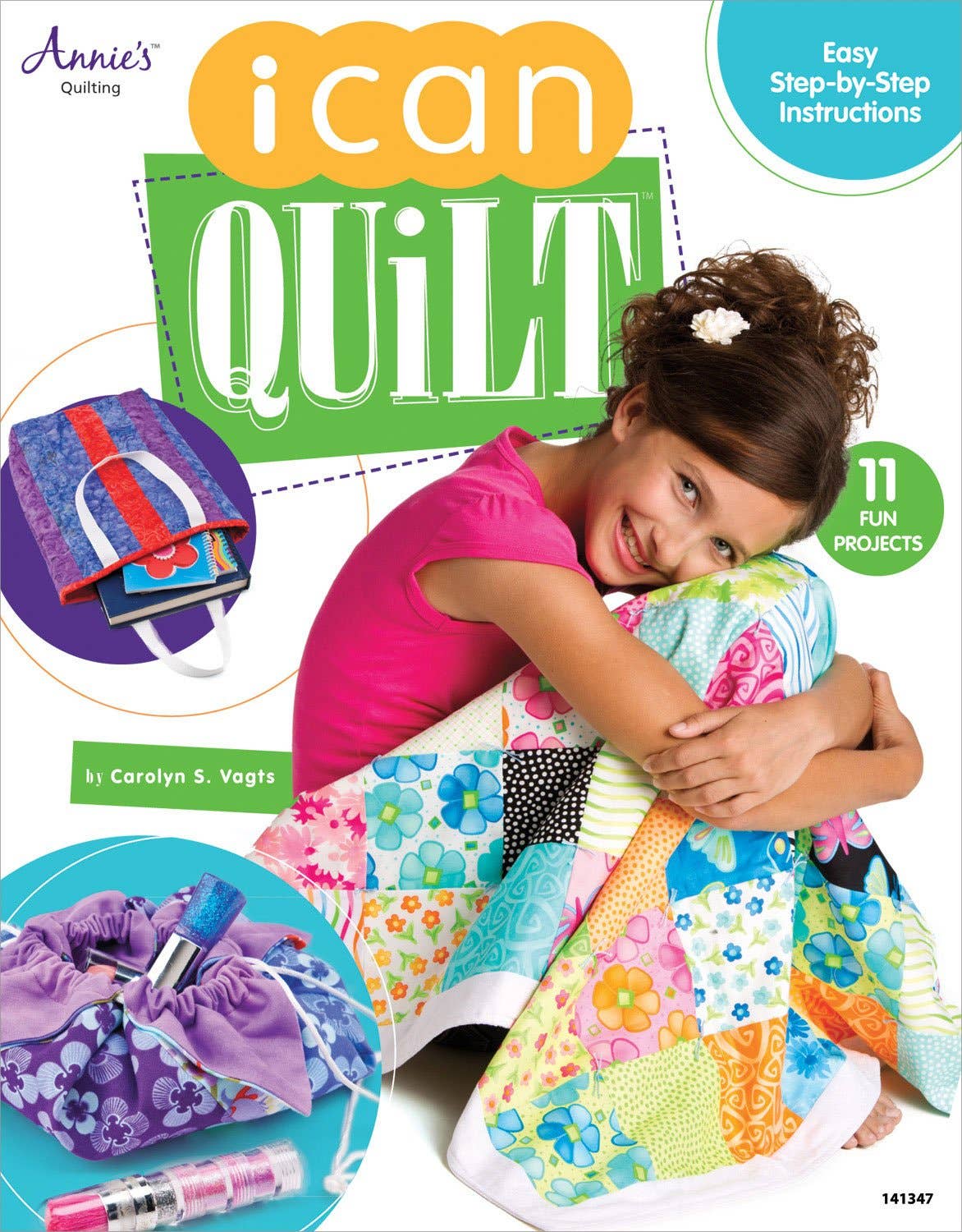 Boon Books – wholesale Crafts, hobbies & DIY book – I Can Quilt by Carolyn S. Vagts0