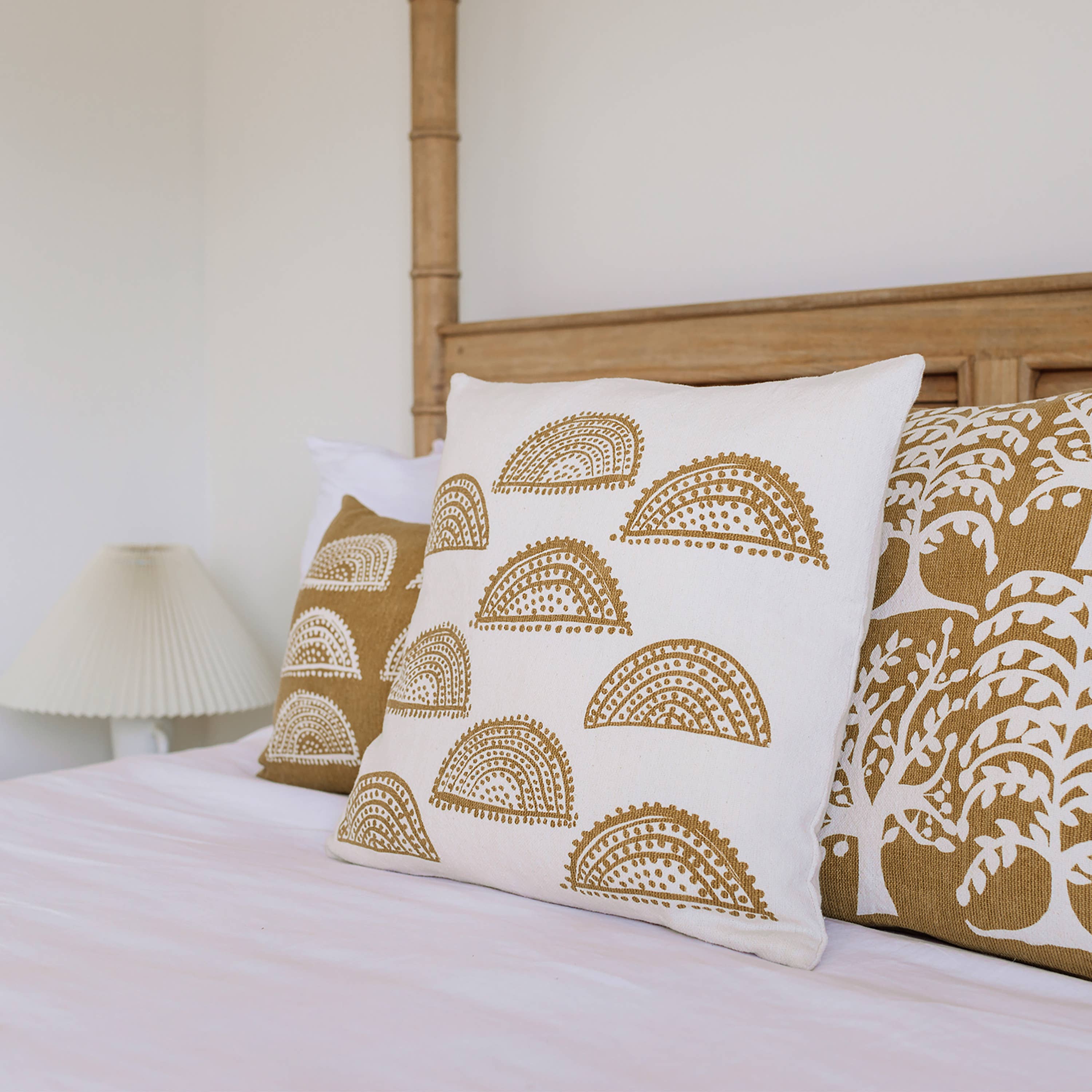 NAKI & SSAM INC. - Wholesale Throw Pillow Cover - Meraki Collection 20in. Square Gond Art Inspired Small17