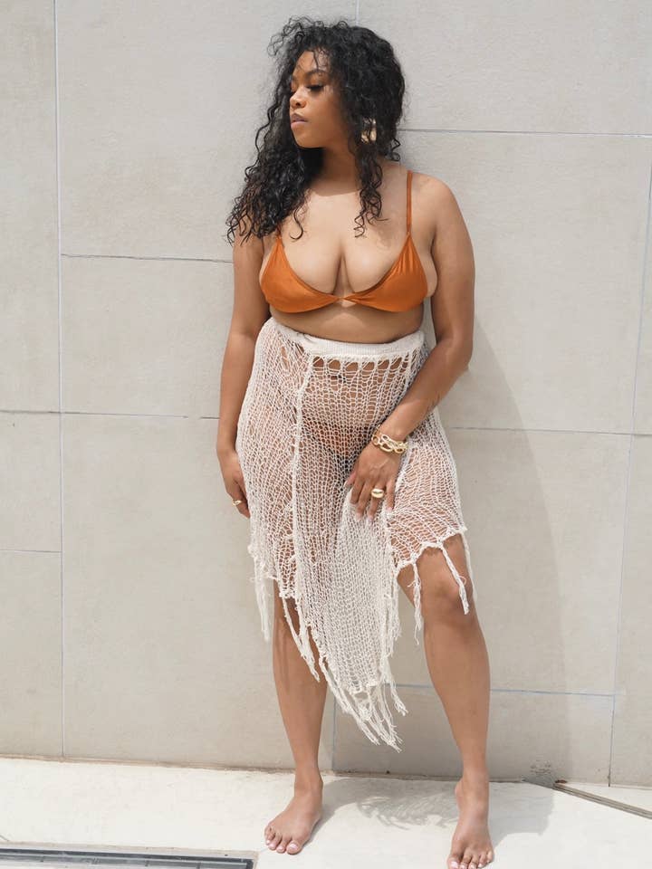 Couverture de crochet à franges pour la vente par Waves Swim