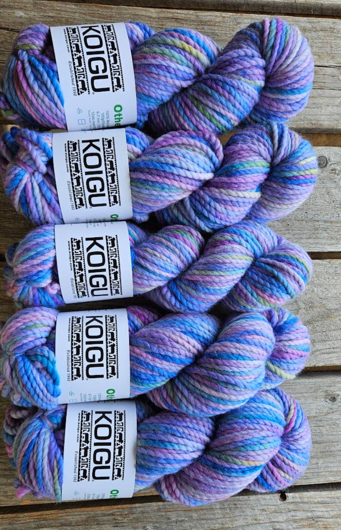 Koigu Wool Designs – Engroshandel Garn – Koigu Othello chunky merino garn gruppe A30