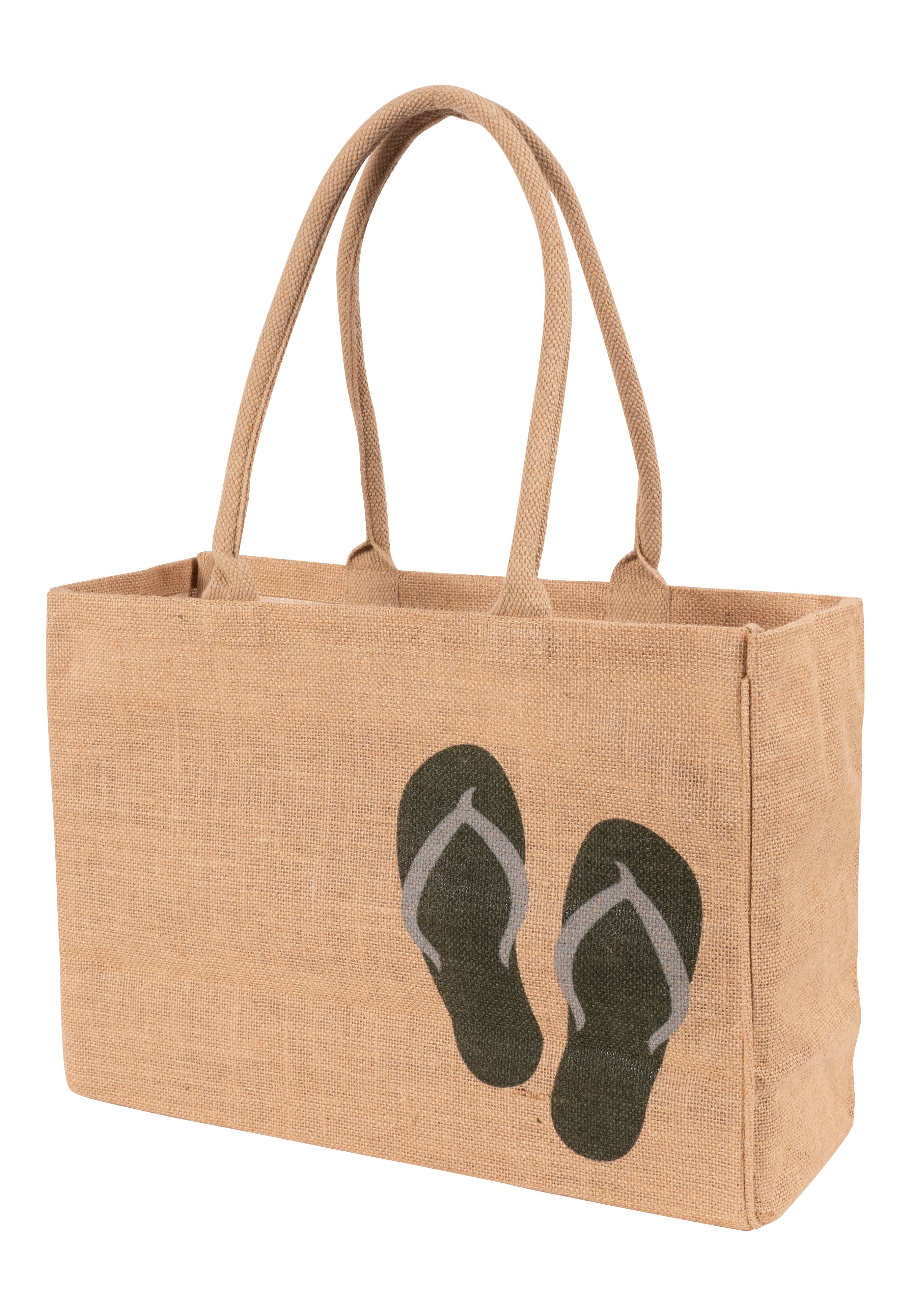 KAF Home - Wholesale Grocery/Shopping Bag - KAF Home Jute Market Tote Bag - Durable and Oversized9