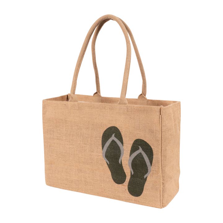KAF Home - Wholesale Grocery/Shopping Bag - KAF Home Jute Market Tote Bag - Durable and Oversized9