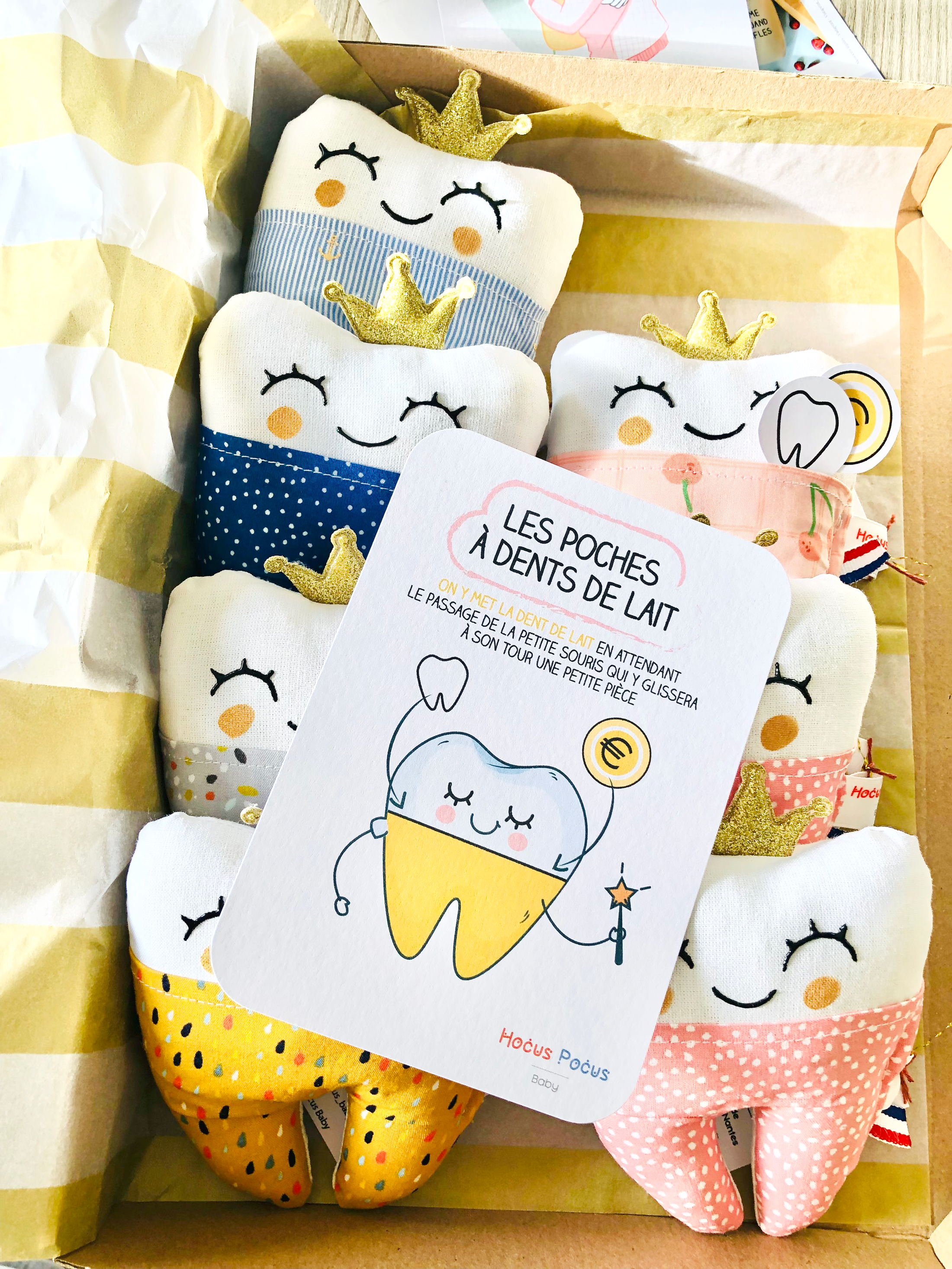 Hocus Pocus Happy - Wholesale Tooth fairy pillow – Child - Baby tooth box, pouch, gift for children and birth11