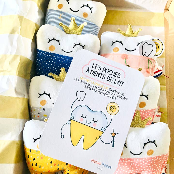 Hocus Pocus Happy – wholesale Tandfekudde - Barn – Babytandlåda, påse, present till barn och födelse5