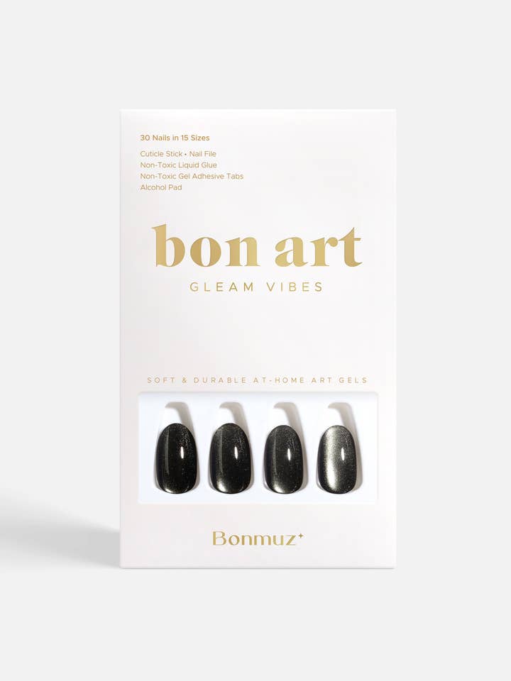 Eclipse Quartz | Soft & Durable Press-On Nails for wholesale by Bonmuz