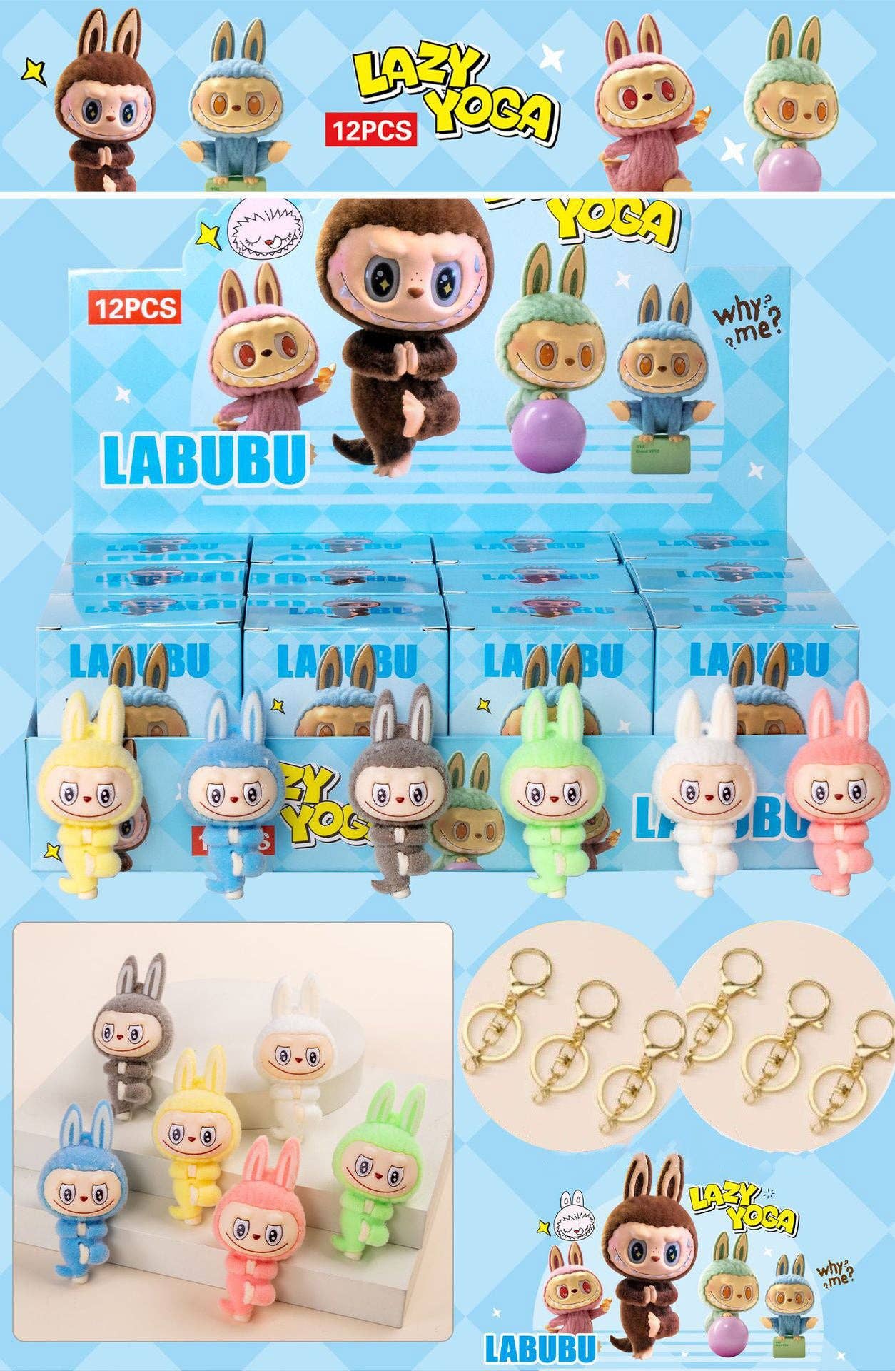 Auraquise - Vente Figurine – enfant - Jouet de collection en vinyle floqué de Noël Boîte surprise12